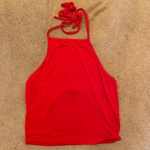 red shein top!